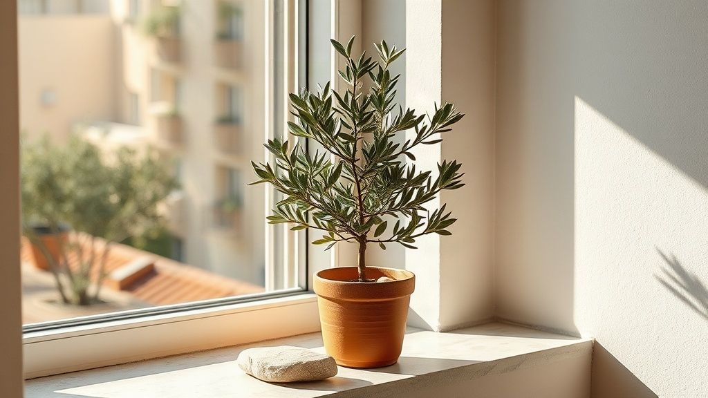 Decorative detail of a holiday rental