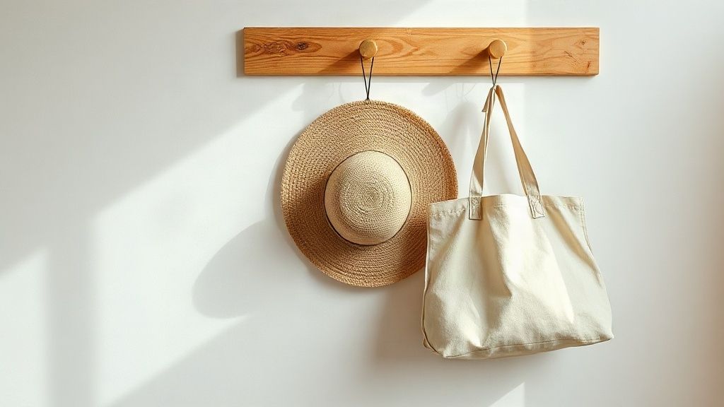 Summer detail in a vacation rental