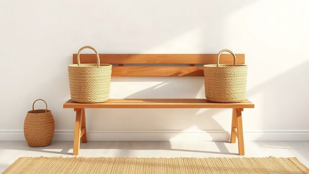 Hallway of a vacation rental